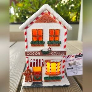 Target Bullseye Playground Cocoa Coffee Cafe Christmas Village 2024